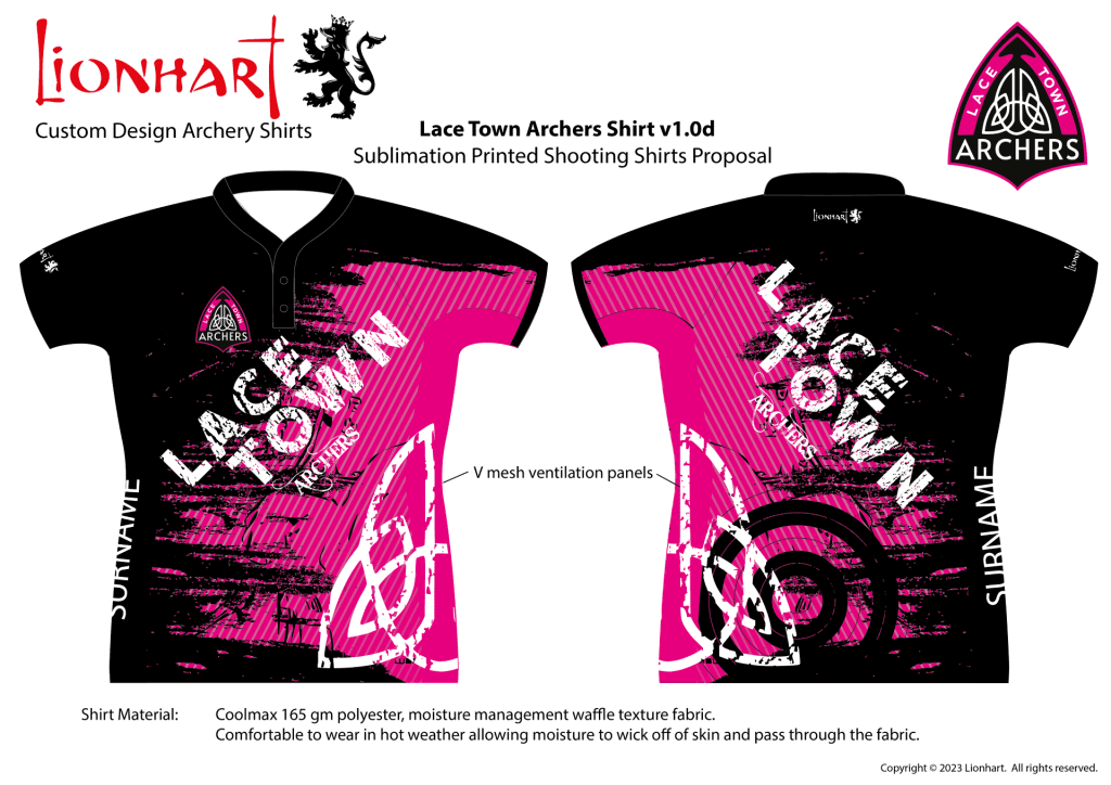 Lacetown Archers Club Shirt